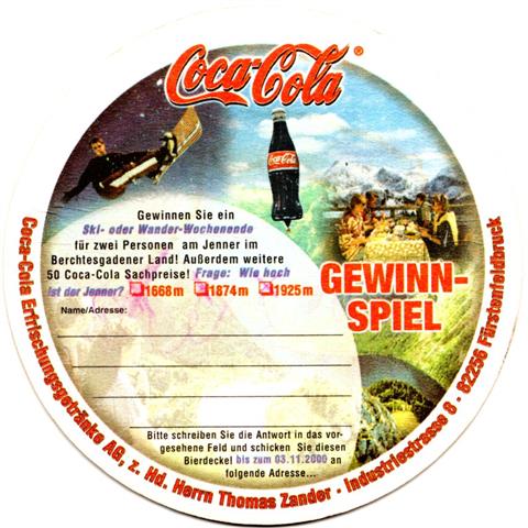 berlin b-be coca cola jenner 3b (rund215-gewinnspiel 2000)